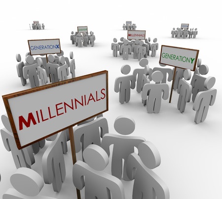millennials, generation X, generation Y, baby boomers, generations, marketing audience, target audiences